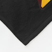 Chinese Lunar New Year 2026 Horse Fire Design  フリースブランケット (角)