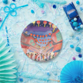 Chinese Lunar New Year | Celebration Watercolor ペーパープレート (パーティー)