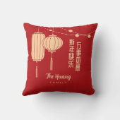 Chinese/Lunar New Year lantern クッション (裏面)