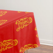 Chinese Lunar New Year of the Horse 2026 4724 Fire テーブルクロス (インサイチュ)