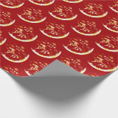 Chinese Lunar New Year of the Horse 2026 4724 Fire ラッピングペーパー (角)