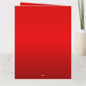 Chinese lunar New Year - Year of the Horse 2026 カード (裏面)