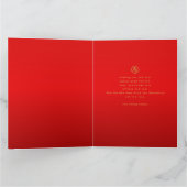 Chinese lunar New Year - Year of the Horse 2026 カード (内部)