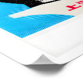 Chinese Matchbox Labels Grid Print, Vintage ポスター (角)