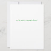 Chinese New year カード (裏面)