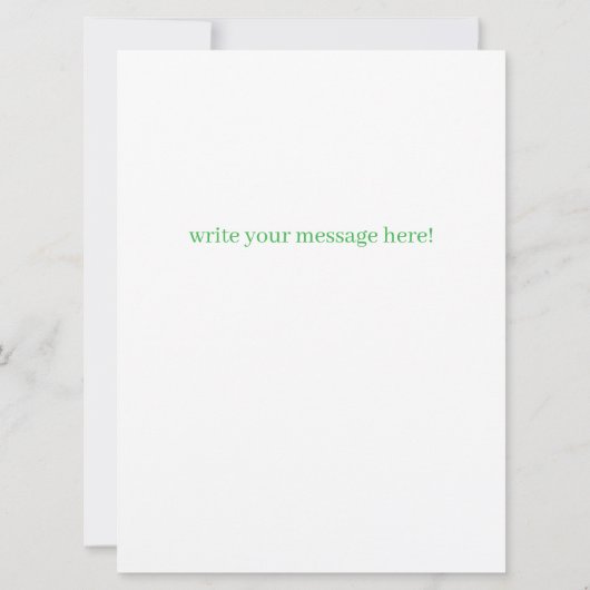 Chinese New year カード (裏面)