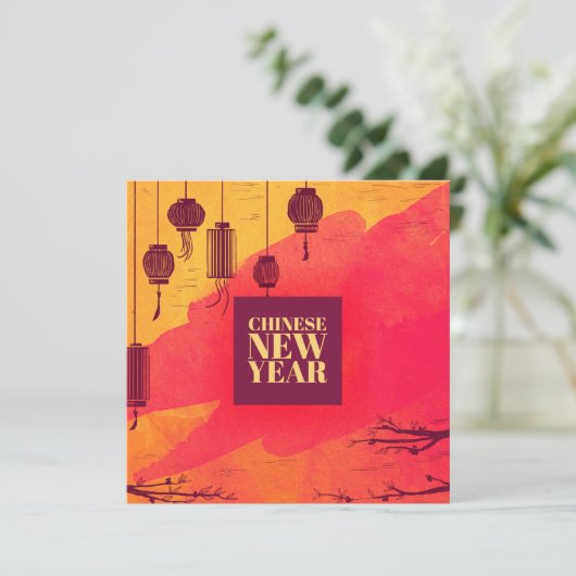 Chinese New Year シーズンカード (スタンド正面)