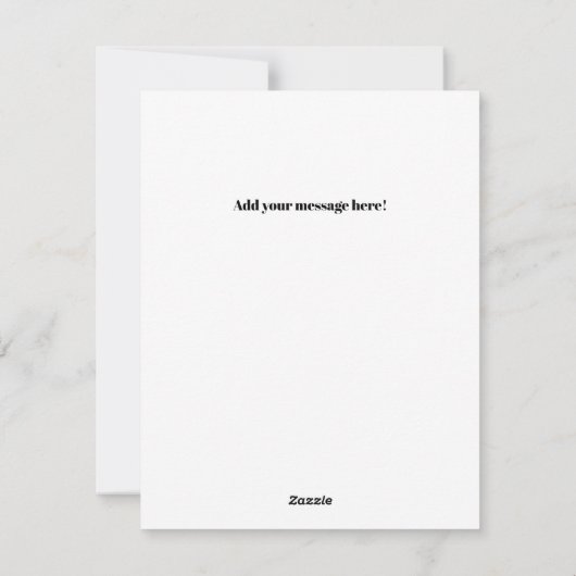 Chinese new year シーズンカード (裏面)