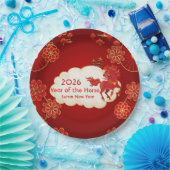 Chinese New Year ペーパープレート (パーティー)