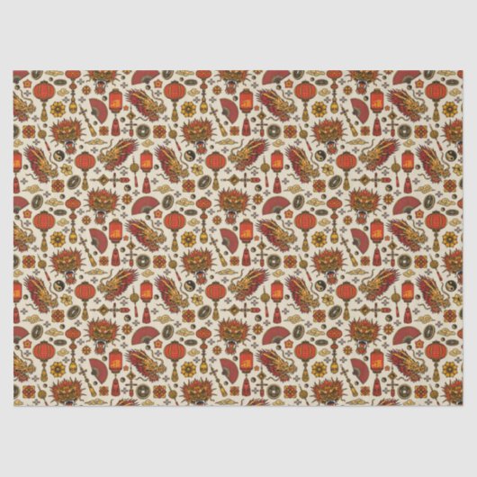 Chinese New Year  薄葉紙 (正面)