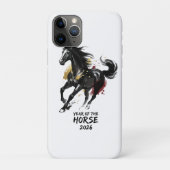 Chinese New Year 2026 Horse Art Case-Mate iPhoneケース (裏)