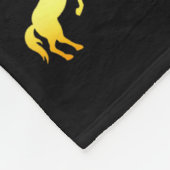 Chinese New Year 2026 Horse Happy Chinese New Year フリースブランケット (角)