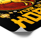 Chinese New Year 2026 Horse Happy Chinese New Year ポスター (角)