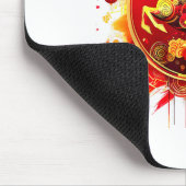 Chinese New Year 2026 Horse Happy Chinese New Year マウスパッド (コーナー)