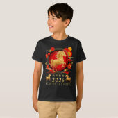 Chinese New Year 2026 Horse Happy Chinese New Year Tシャツ (正面フル)