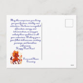 Chinese New Year 2026 Horse lunar celebration シーズンポストカード (裏面)