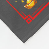 Chinese New Year 2026 Horse Year Lunar Zodiac  フリースブランケット (角)