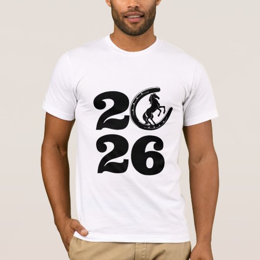 Chinese New Year 2026 of the Horse - Custom 2026 Tシャツ (正面)