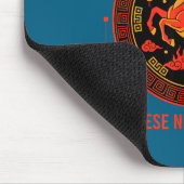 Chinese New Year 2026 Year Of The Fire Horse  マウスパッド (コーナー)