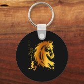 Chinese New Year 2026 Year Of The Horse  キーホルダー (正面)