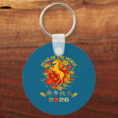Chinese New Year 2026 Year Of The Horse  キーホルダー (正面)