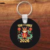 Chinese New Year 2026 Year Of The Horse キーホルダー (正面)