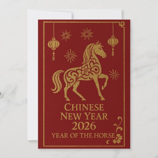 Chinese New Year 2026 - Year of the Horse シーズンカード (正面)
