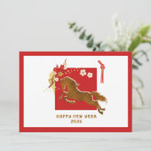 Chinese New Year 2026 Year Of The Horse シーズンカード (スタンド正面)