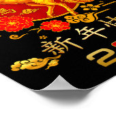 Chinese New Year 2026 Year Of The Horse  ポスター (角)