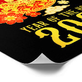 Chinese New Year 2026 Year Of The Horse  ポスター (角)