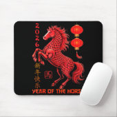 Chinese New Year 2026 Year Of The Horse マウスパッド (マウス)