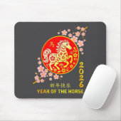 Chinese New Year 2026 Year Of The Horse マウスパッド (マウス)