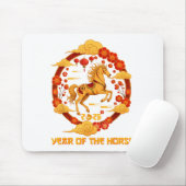 Chinese New Year 2026 Year Of The Horse 2026  マウスパッド (マウス)