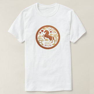 Chinese New Year 2026 Year of The Horse 2026  Tシャツ