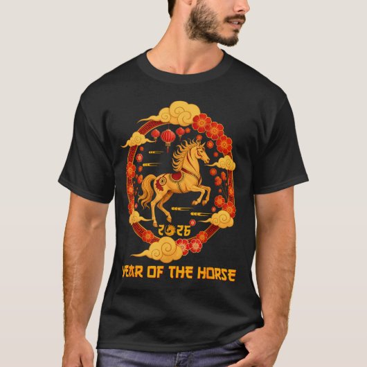 Chinese New Year 2026 Year Of The Horse 2026  Tシャツ (正面)