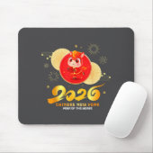 Chinese New Year 2026 Year Of The Horse Cartoon Cu マウスパッド (マウス)