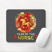Chinese New Year 2026 Year Of The Horse Chinese Zo マウスパッド (マウス)