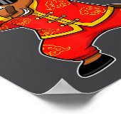 Chinese New Year 2026 Year Of The Horse Cool Dabbi ポスター (角)