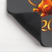 Chinese New Year 2026 Year Of The Horse Fire Horse マウスパッド (コーナー)