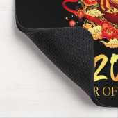 Chinese New Year 2026 Year Of The Horse Happy Luna マウスパッド (コーナー)