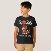 Chinese New Year 2026 Year Of The Horse Happy New  Tシャツ (正面フル)