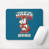 Chinese New Year 2026 Year Of The Horse Men Womens マウスパッド (マウス)