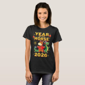 Chinese New Year 2026 Year Of The Horse  Tシャツ (正面フル)