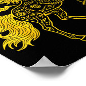 Chinese New Year 2026 Zodiac Year Of Horse For Kid ポスター (角)