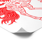 Chinese New Year 2026 Zodiac Year Of Horse For Kid ポスター (角)