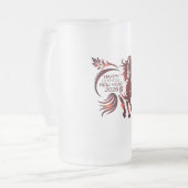 CHINESE NEW YEAR Beer Glass フロストグラスビールジョッキ (正面左)