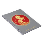 Chinese New Year Born in the Year of the Horse ノートブック (右側)