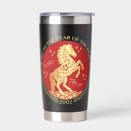 Chinese New Year Born in the Year of the Horse 保温保冷タンブラー
