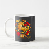 Chinese New Year Clothing Year Of The Horse 2026 コーヒーマグカップ (左)