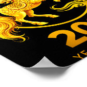 Chinese New Year Clothing Year Of The Horse 2026 ポスター (角)